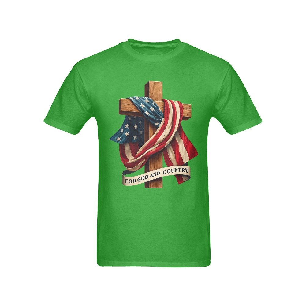 Men’s Christian T-Shirt – Premium Ring-Spun Cotton Faith Graphic Tee