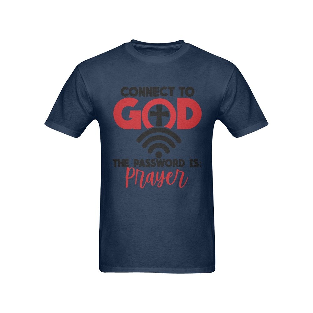 Men’s Christian T-Shirt – Premium Ring-Spun Cotton Faith Graphic Tee