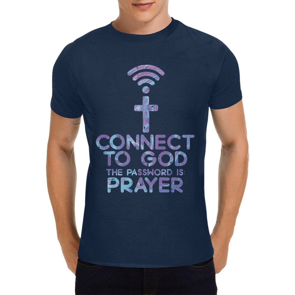 Men’s Christian T-Shirt – Premium Ring-Spun Cotton Faith Graphic Tee - Image 3
