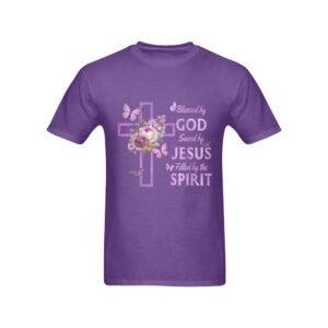 Men’s Christian T-Shirt – Premium Ring-Spun Cotton Faith Graphic Tee