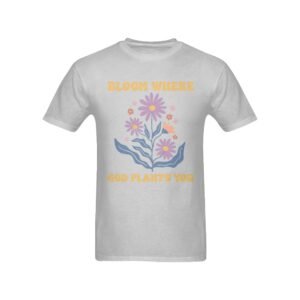 Men’s Christian T-Shirt – Premium Ring-Spun Cotton Faith Graphic Tee