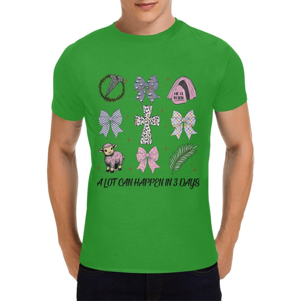 Men's Crewneck Short Sleeve T-Shirt - Image 3