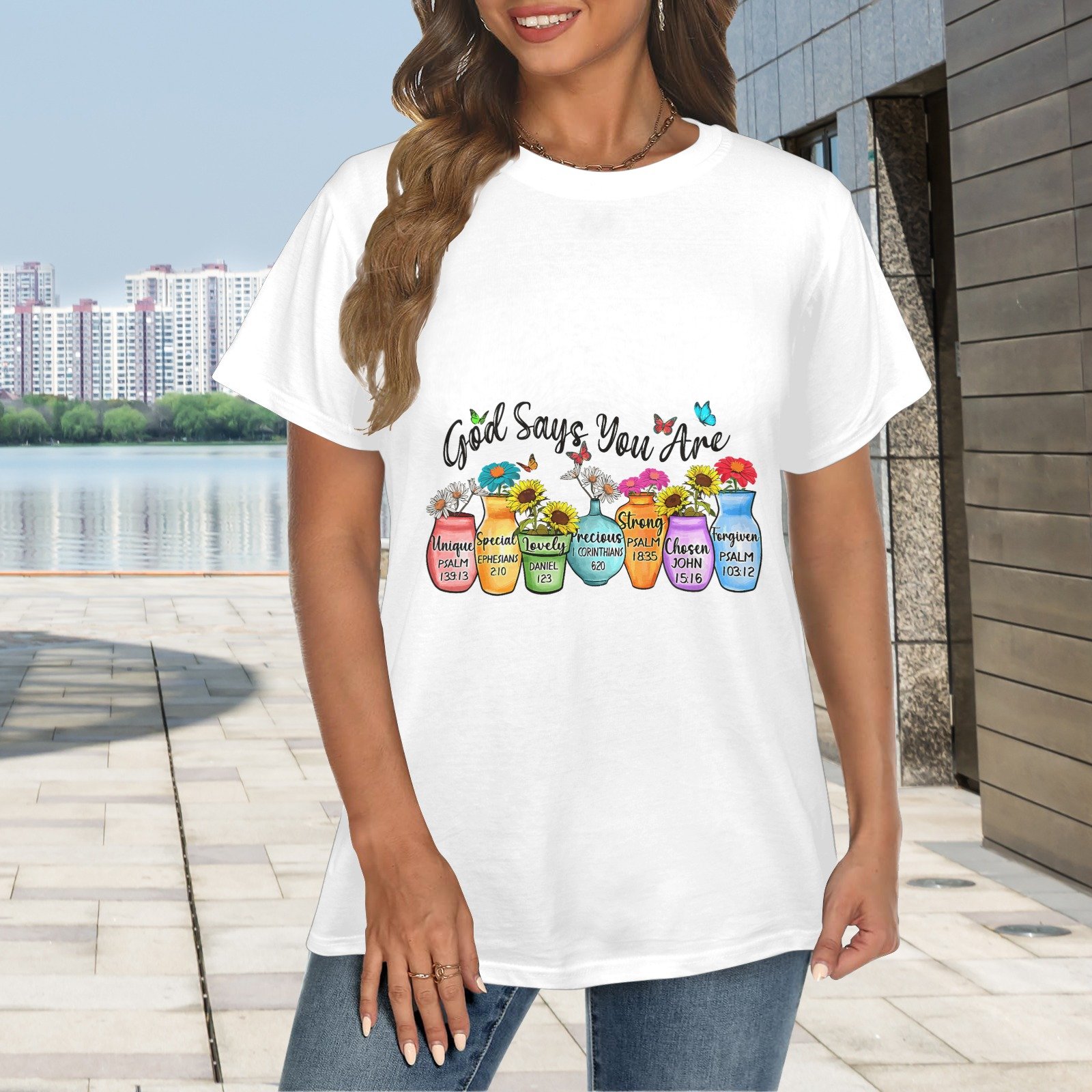 Men’s Christian T-Shirt – Premium Ring-Spun Cotton Faith Graphic Tee