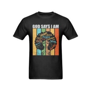 Men’s Christian T-Shirt – Premium Ring-Spun Cotton Faith Graphic Tee