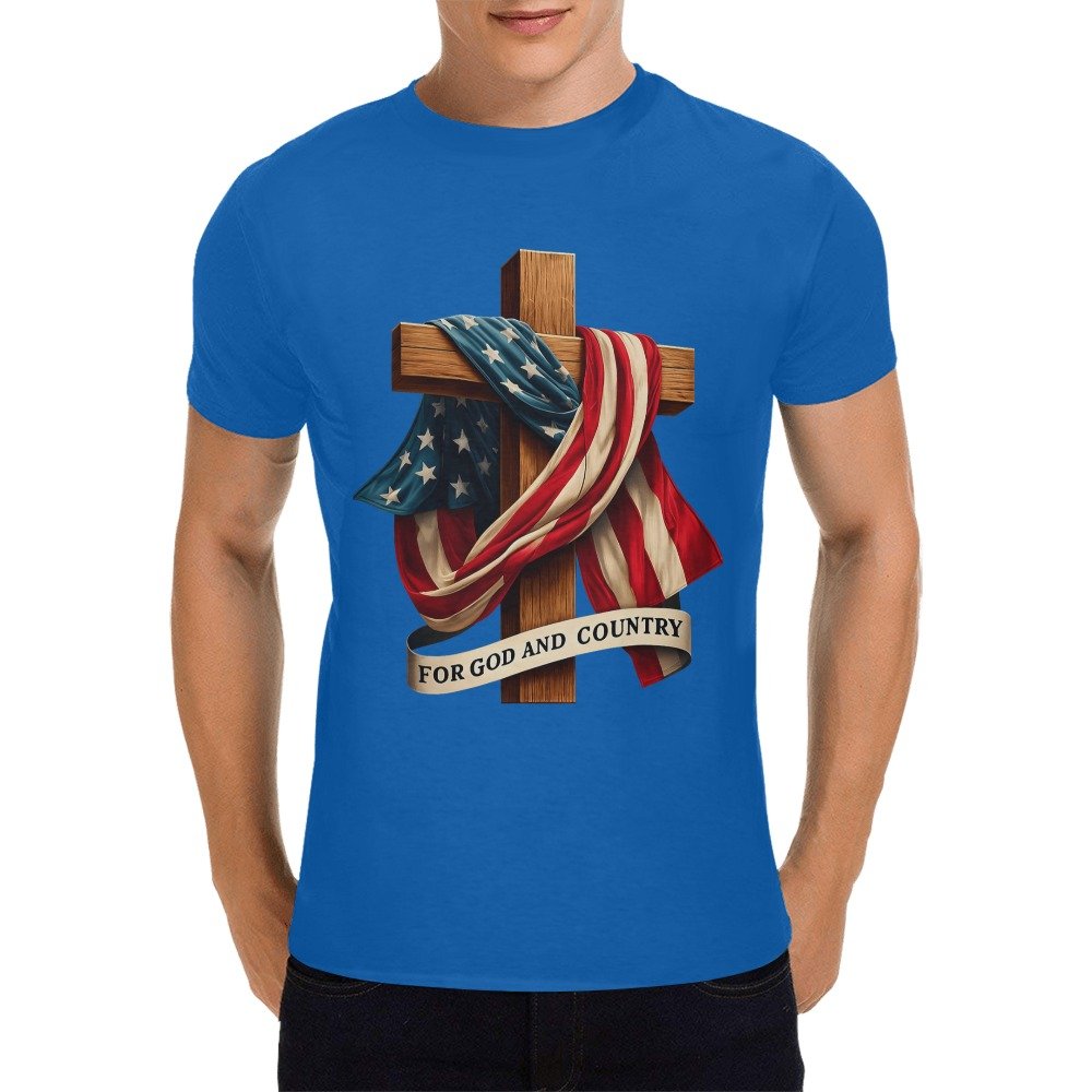 Men’s Christian T-Shirt – Premium Ring-Spun Cotton Faith Graphic Tee - Image 3