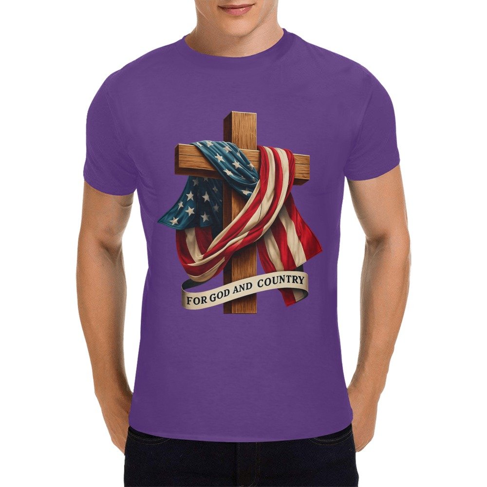 Men’s Christian T-Shirt – Premium Ring-Spun Cotton Faith Graphic Tee - Image 3