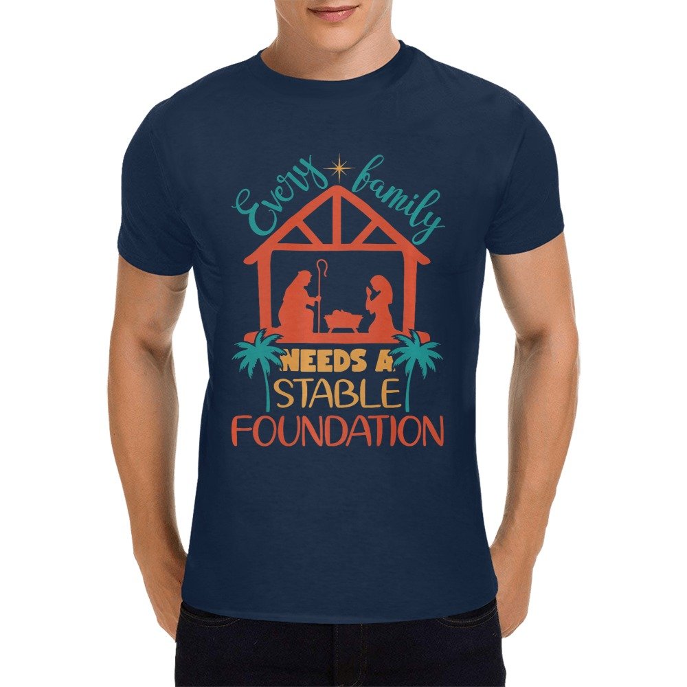 Men’s Christian T-Shirt – Premium Ring-Spun Cotton Faith Graphic Tee - Image 3