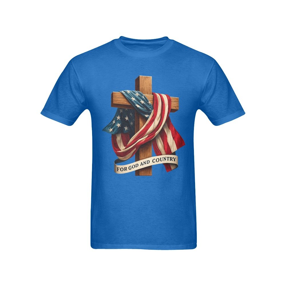 Men’s Christian T-Shirt – Premium Ring-Spun Cotton Faith Graphic Tee
