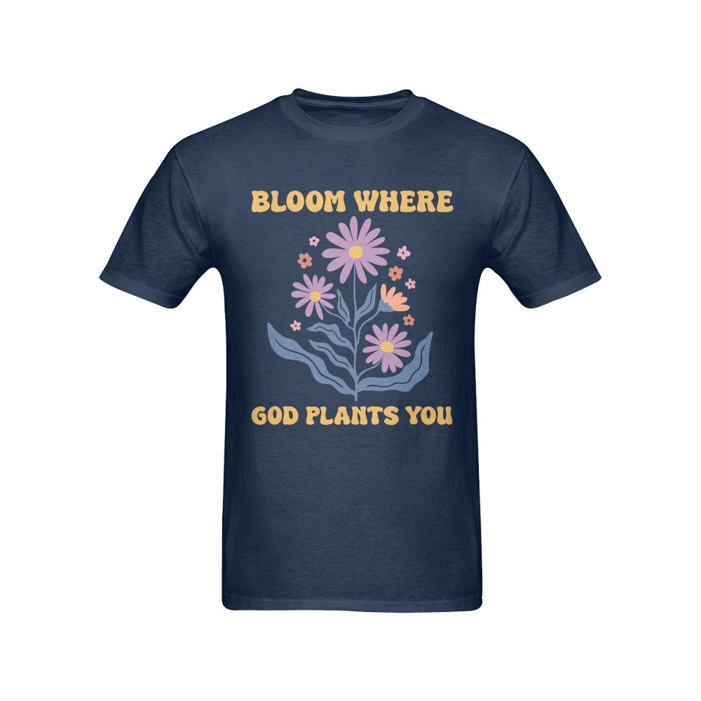 Men’s Christian T-Shirt – Premium Ring-Spun Cotton Faith Graphic Tee