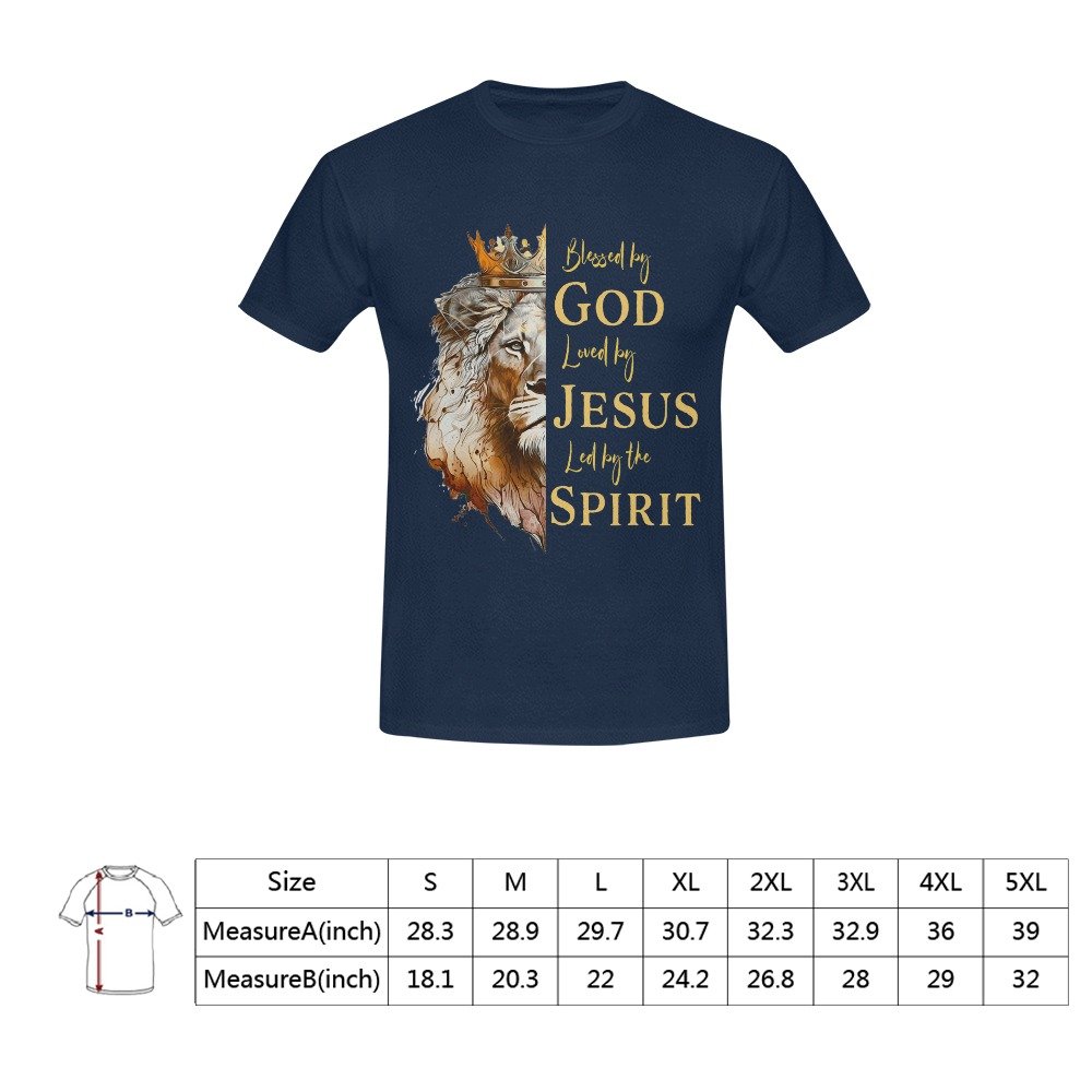 Men’s Christian T-Shirt – Premium Ring-Spun Cotton Faith Graphic Tee - Image 7