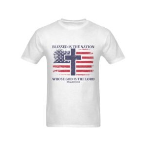 Men’s Christian T-Shirt – Premium Ring-Spun Cotton Faith Graphic Tee