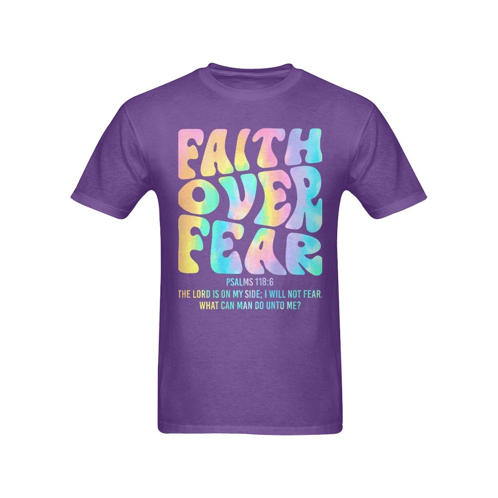 Men’s Christian T-Shirt – Premium Ring-Spun Cotton Faith Graphic Tee