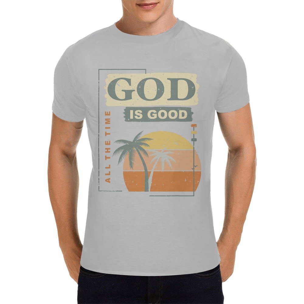 Men’s Christian T-Shirt – Premium Ring-Spun Cotton Faith Graphic Tee - Image 3