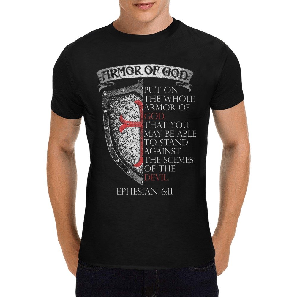 Men’s Christian T-Shirt – Premium Ring-Spun Cotton Faith Graphic Tee - Image 3