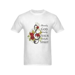 Men’s Christian T-Shirt – Premium Ring-Spun Cotton Faith Graphic Tee