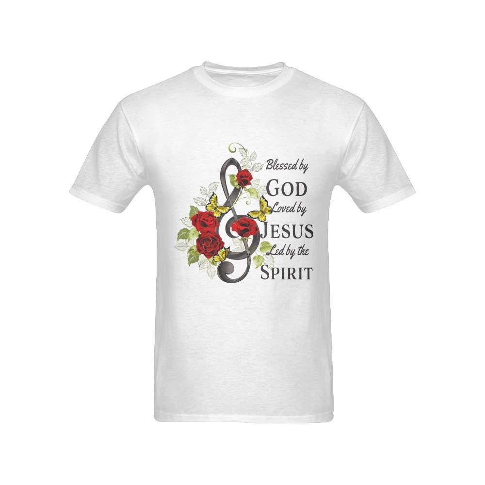 Men’s Christian T-Shirt – Premium Ring-Spun Cotton Faith Graphic Tee