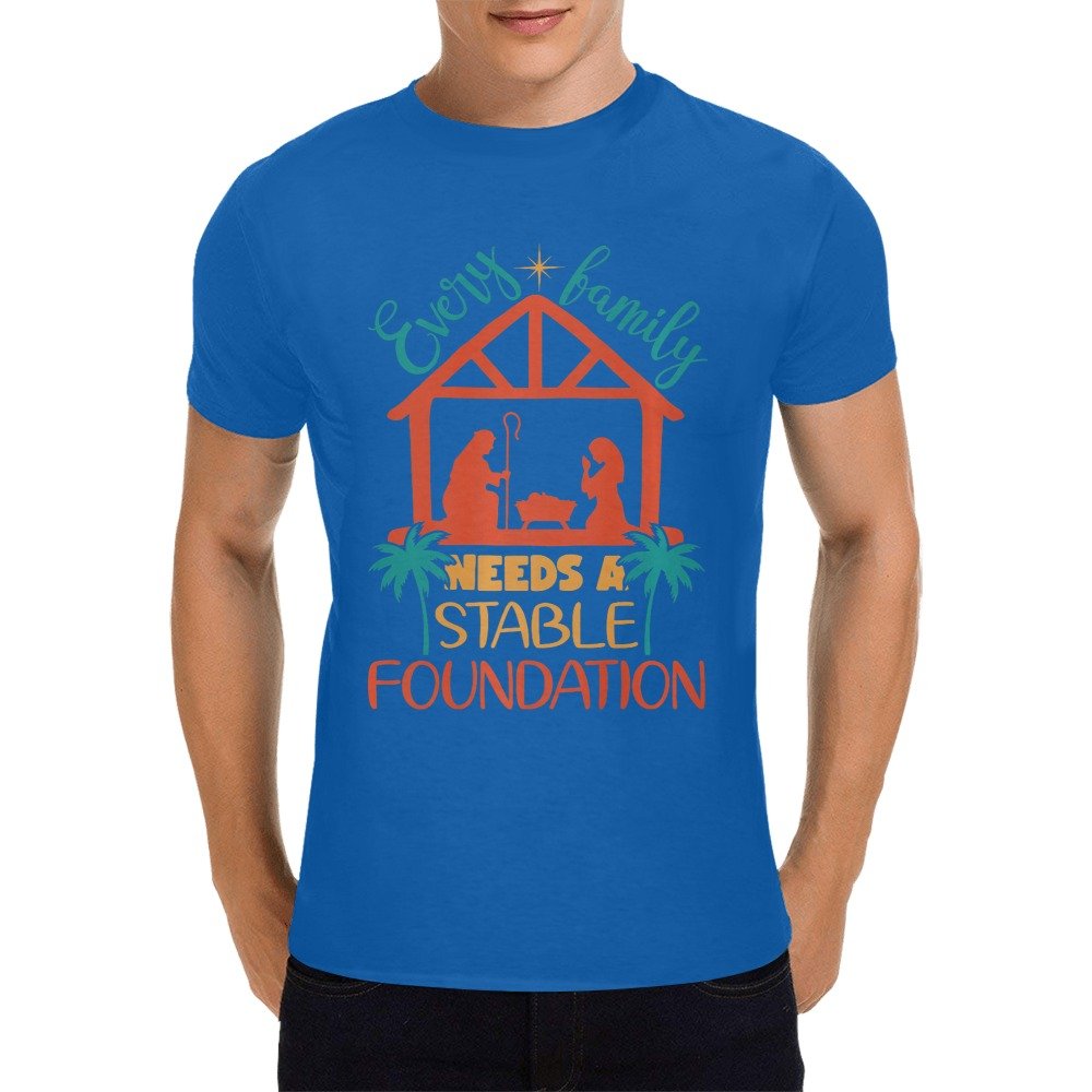 Men’s Christian T-Shirt – Premium Ring-Spun Cotton Faith Graphic Tee - Image 3