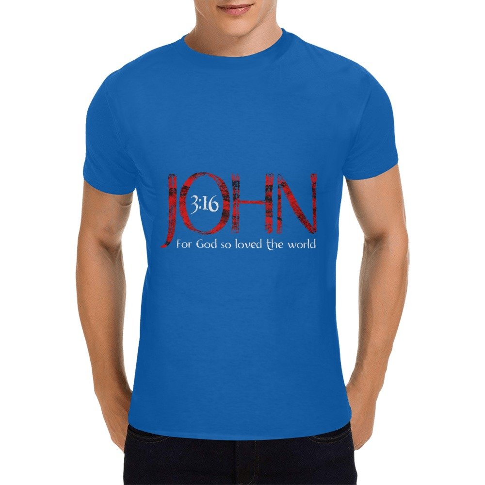 Men’s Christian T-Shirt – Premium Ring-Spun Cotton Faith Graphic Tee - Image 3