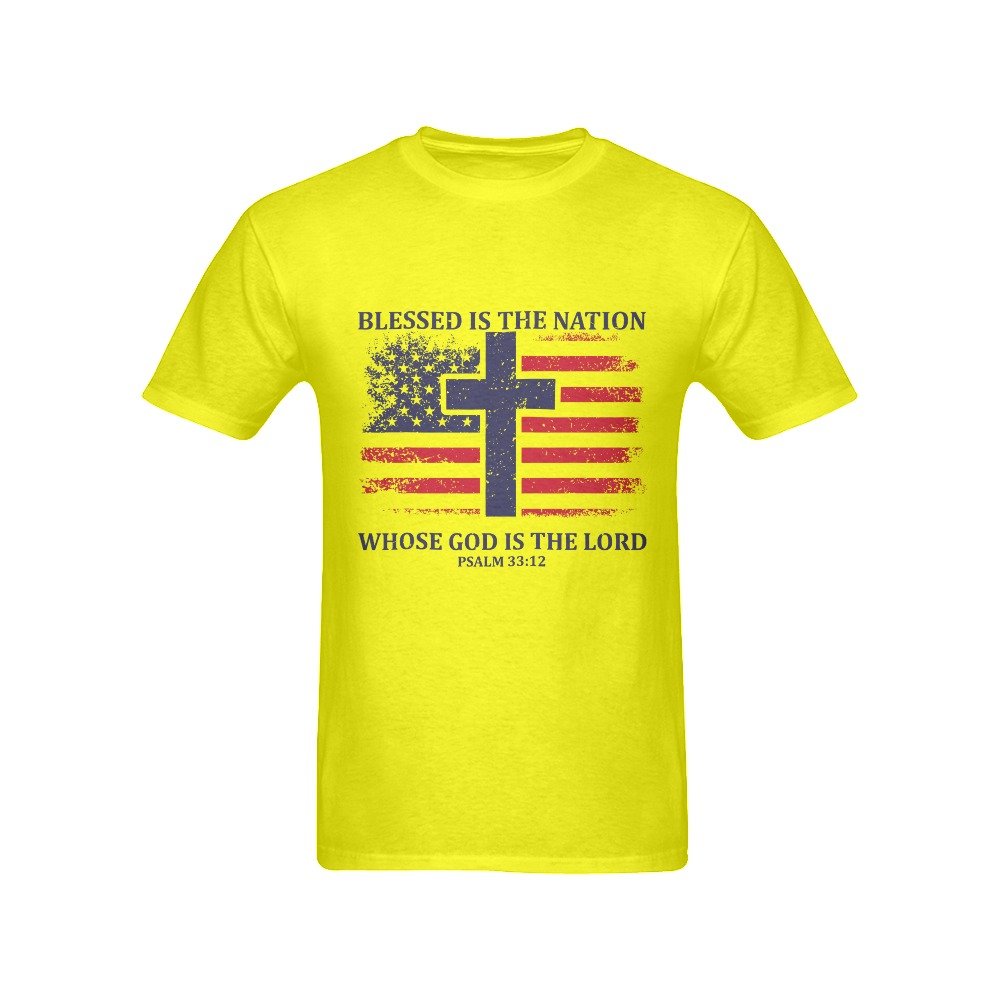 Men’s Christian T-Shirt – Premium Ring-Spun Cotton Faith Graphic Tee