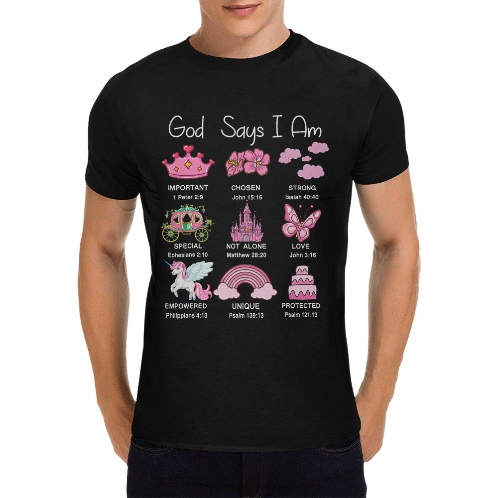 Men’s Christian T-Shirt – Premium Ring-Spun Cotton Faith Graphic Tee - Image 3