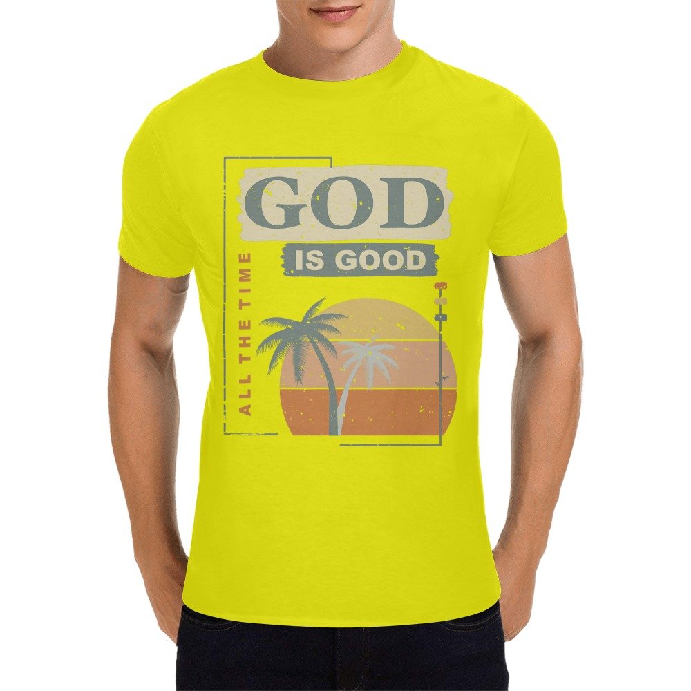Men’s Christian T-Shirt – Premium Ring-Spun Cotton Faith Graphic Tee - Image 3