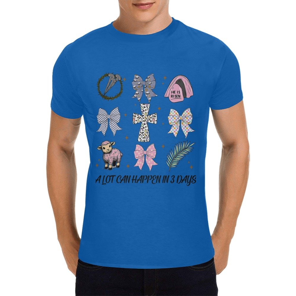 Men's Crewneck Short Sleeve T-Shirt - Image 3