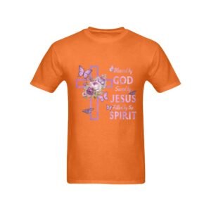 Men’s Christian T-Shirt – Premium Ring-Spun Cotton Faith Graphic Tee