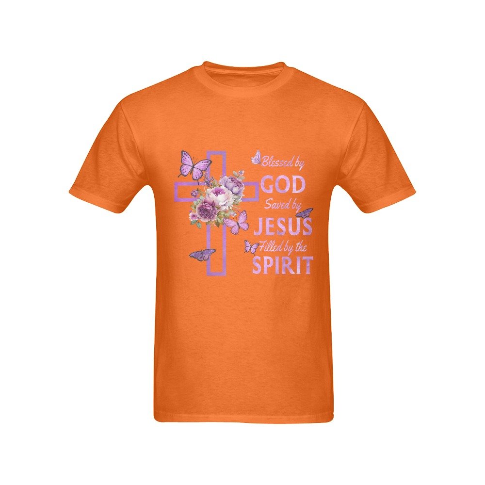 Men’s Christian T-Shirt – Premium Ring-Spun Cotton Faith Graphic Tee