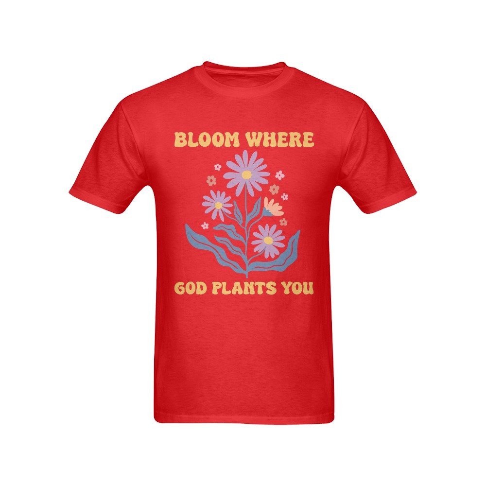 Men’s Christian T-Shirt – Premium Ring-Spun Cotton Faith Graphic Tee