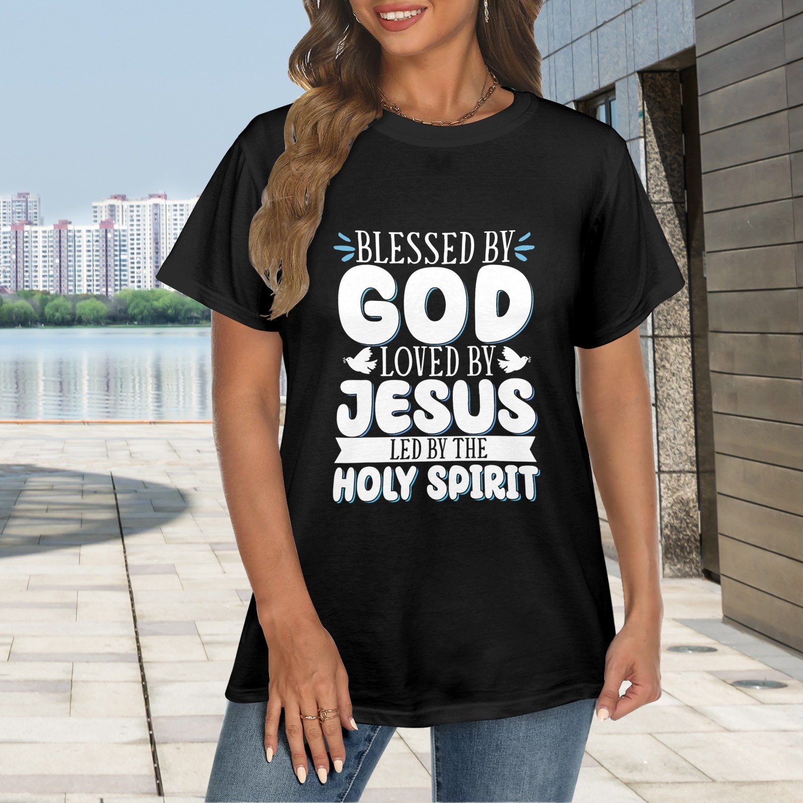 Men’s Christian T-Shirt – Premium Ring-Spun Cotton Faith Graphic Tee