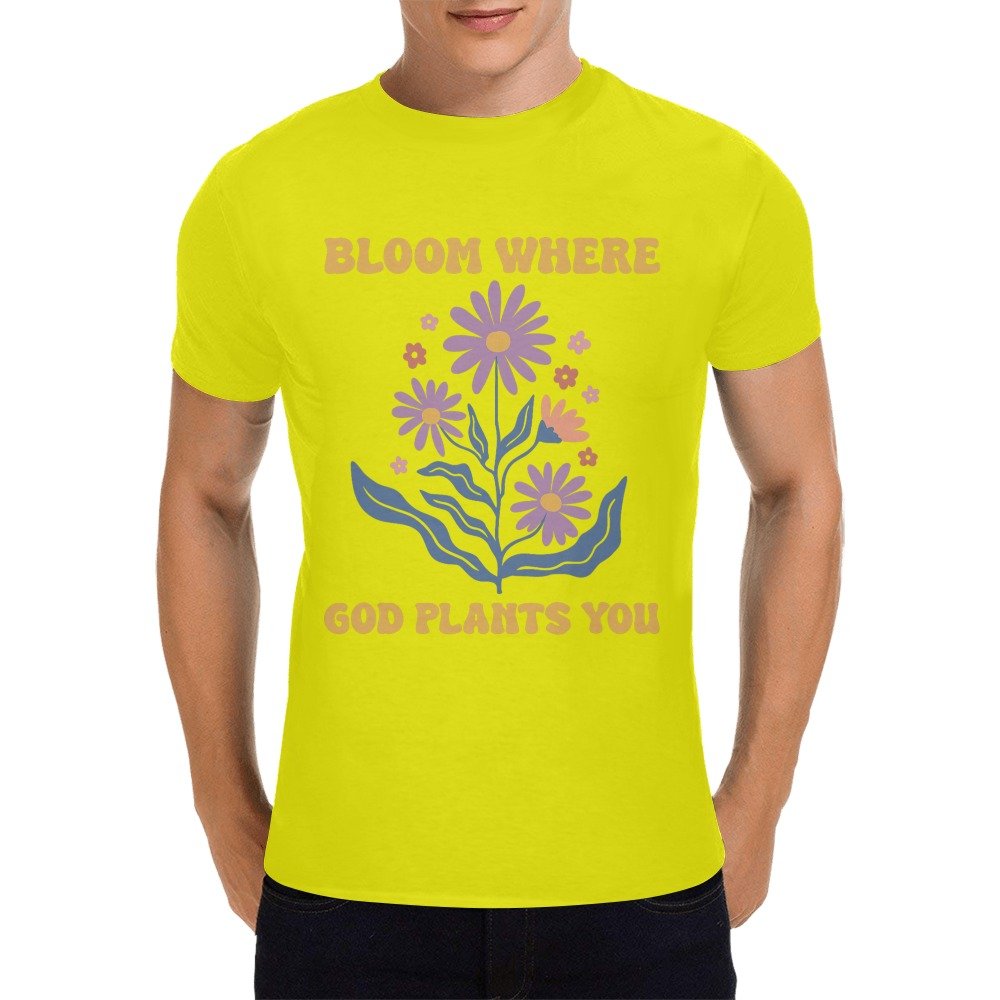 Men’s Christian T-Shirt – Premium Ring-Spun Cotton Faith Graphic Tee - Image 3
