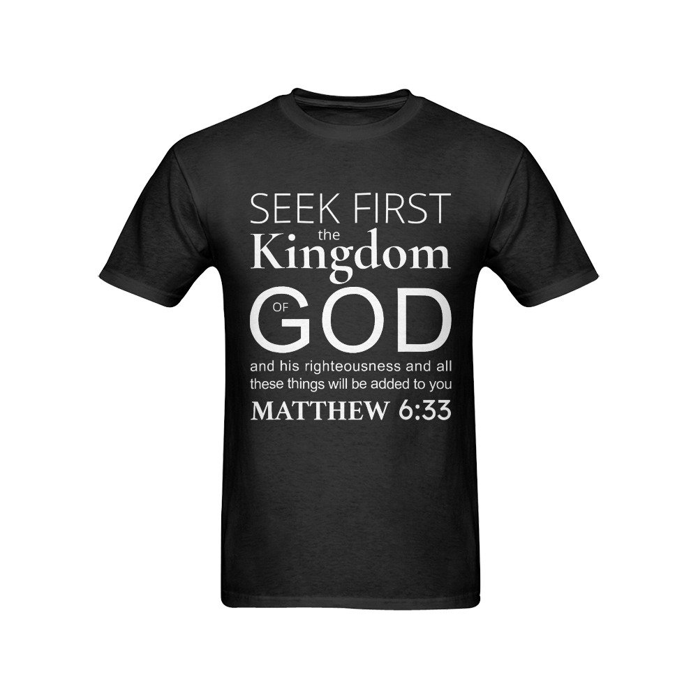 Men’s Christian T-Shirt – Premium Ring-Spun Cotton Faith Graphic Tee