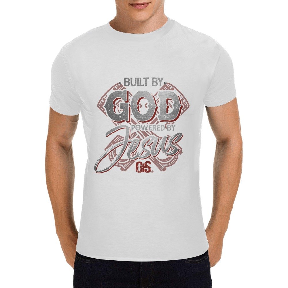 Men’s Christian T-Shirt – Premium Ring-Spun Cotton Faith Graphic Tee - Image 3