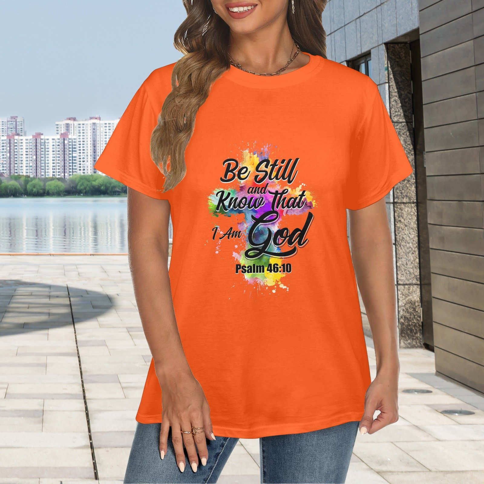 Men’s Christian T-Shirt – Premium Ring-Spun Cotton Faith Graphic Tee