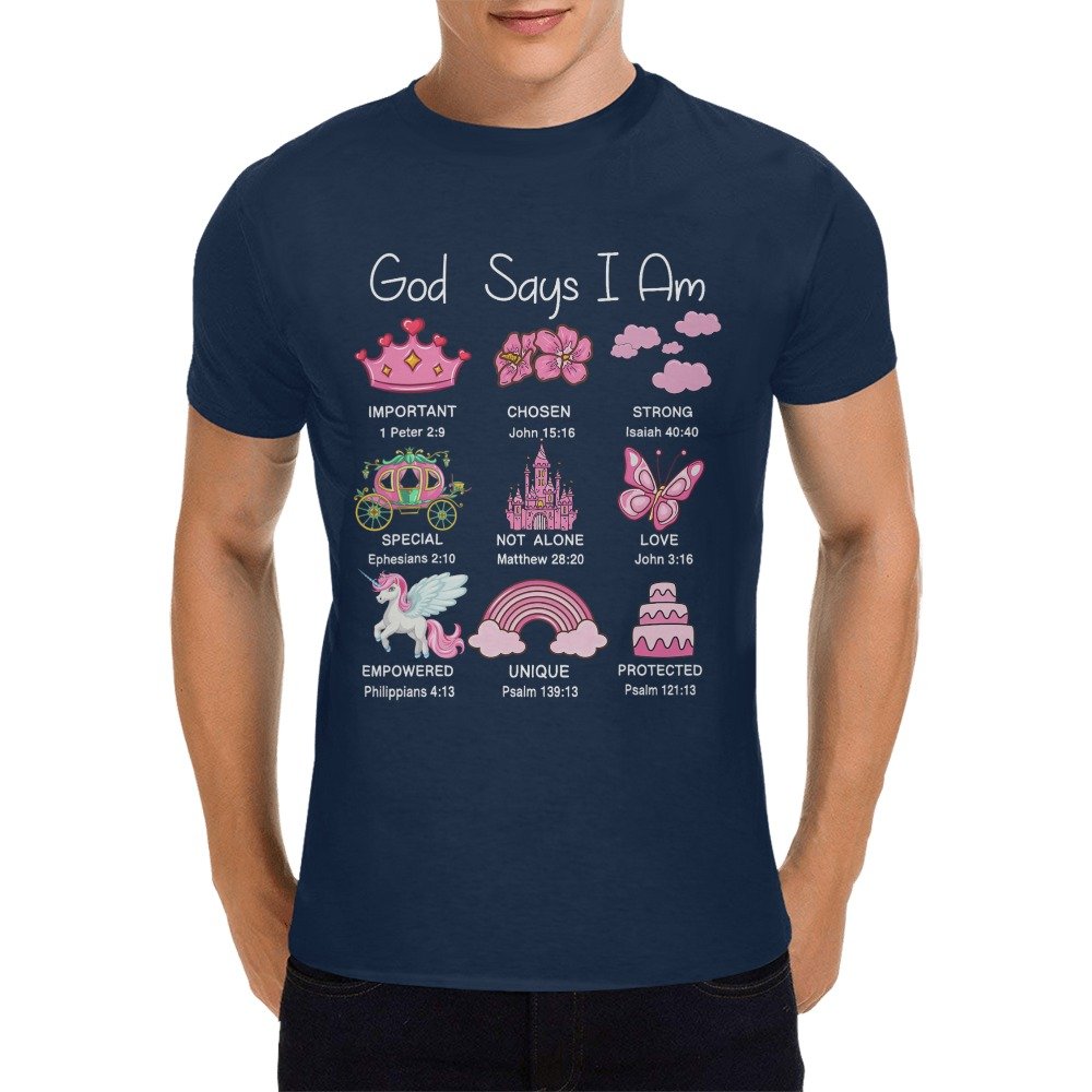 Men’s Christian T-Shirt – Premium Ring-Spun Cotton Faith Graphic Tee - Image 3