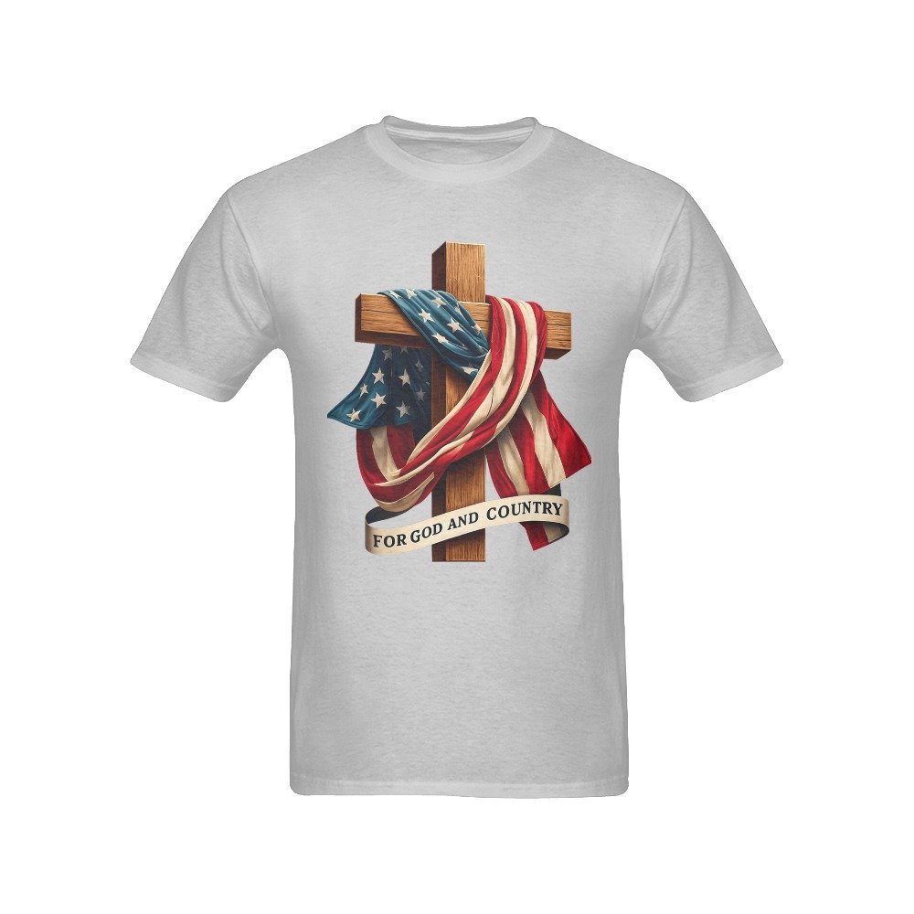 Men’s Christian T-Shirt – Premium Ring-Spun Cotton Faith Graphic Tee