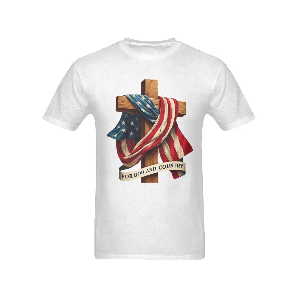 Men’s Christian T-Shirt – Premium Ring-Spun Cotton Faith Graphic Tee