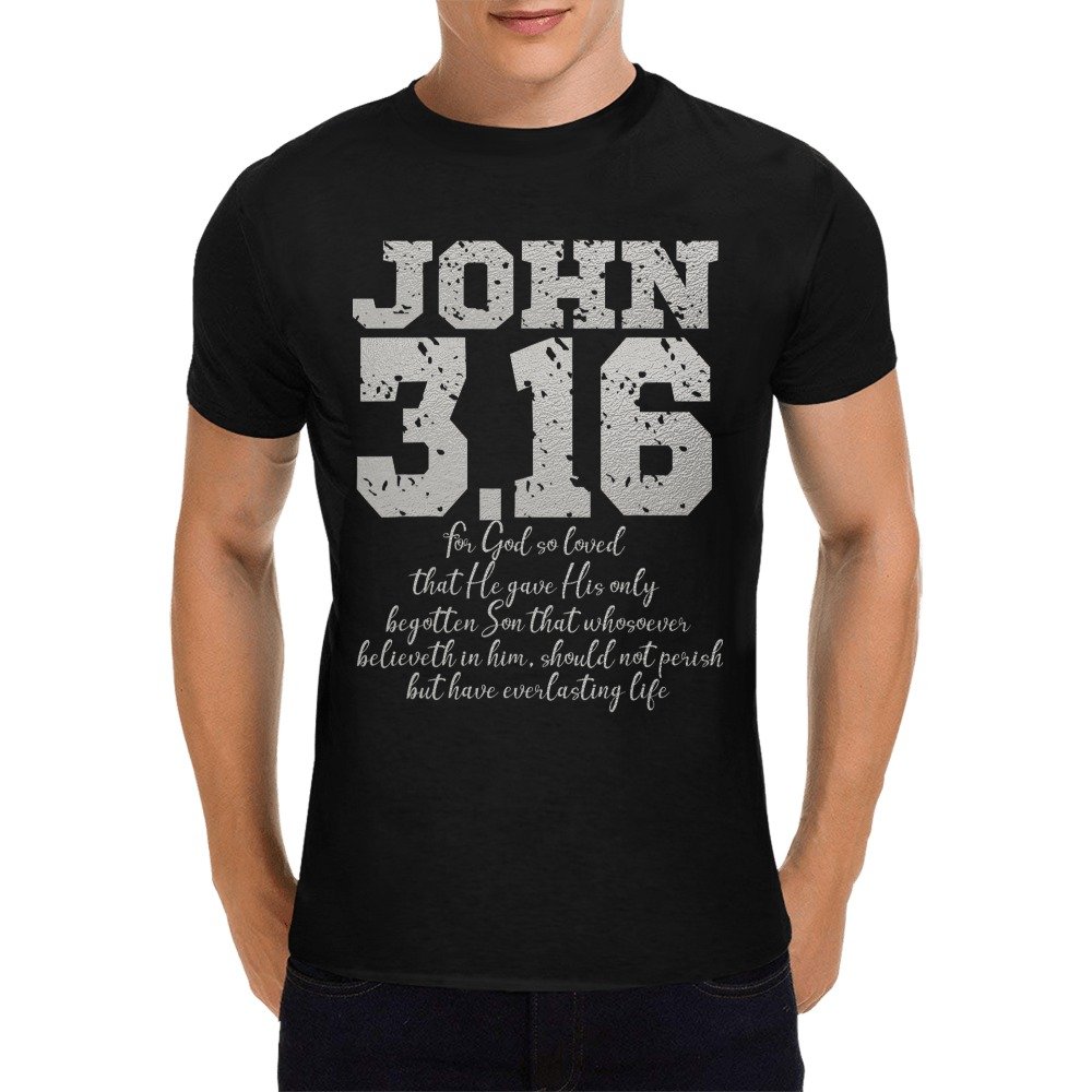 Men’s Christian T-Shirt – Premium Ring-Spun Cotton Faith Graphic Tee - Image 3