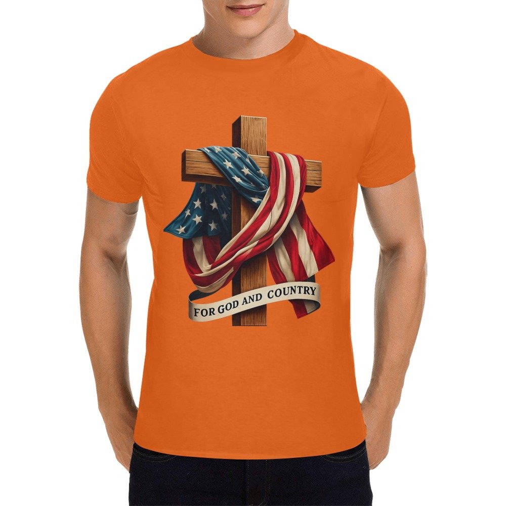 Men’s Christian T-Shirt – Premium Ring-Spun Cotton Faith Graphic Tee - Image 3