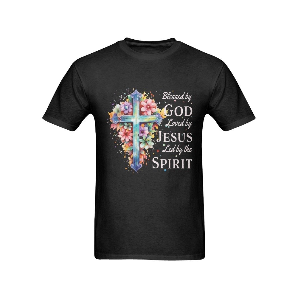 Men’s Christian T-Shirt – Premium Ring-Spun Cotton Faith Graphic Tee