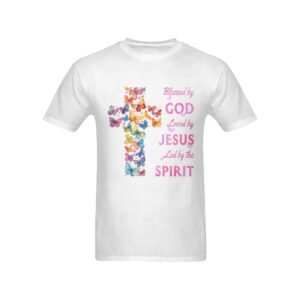 Men’s Christian T-Shirt – Premium Ring-Spun Cotton Faith Graphic Tee