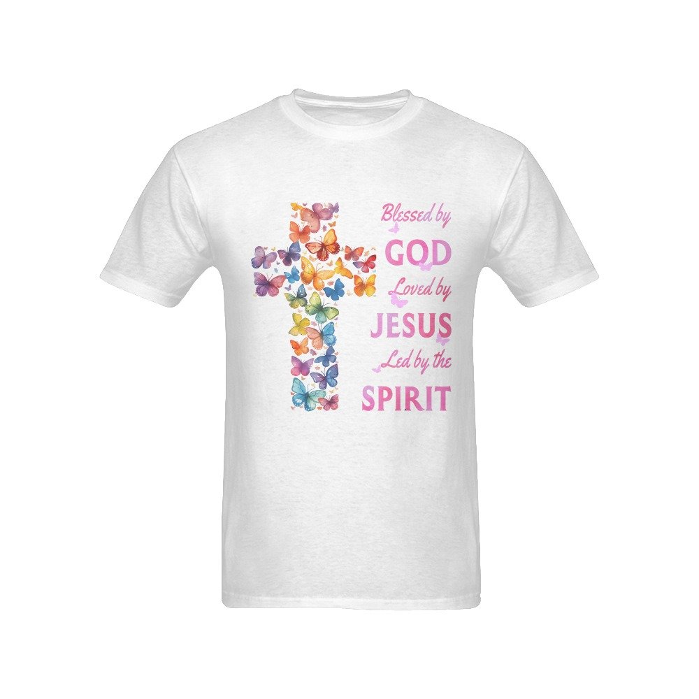 Men’s Christian T-Shirt – Premium Ring-Spun Cotton Faith Graphic Tee