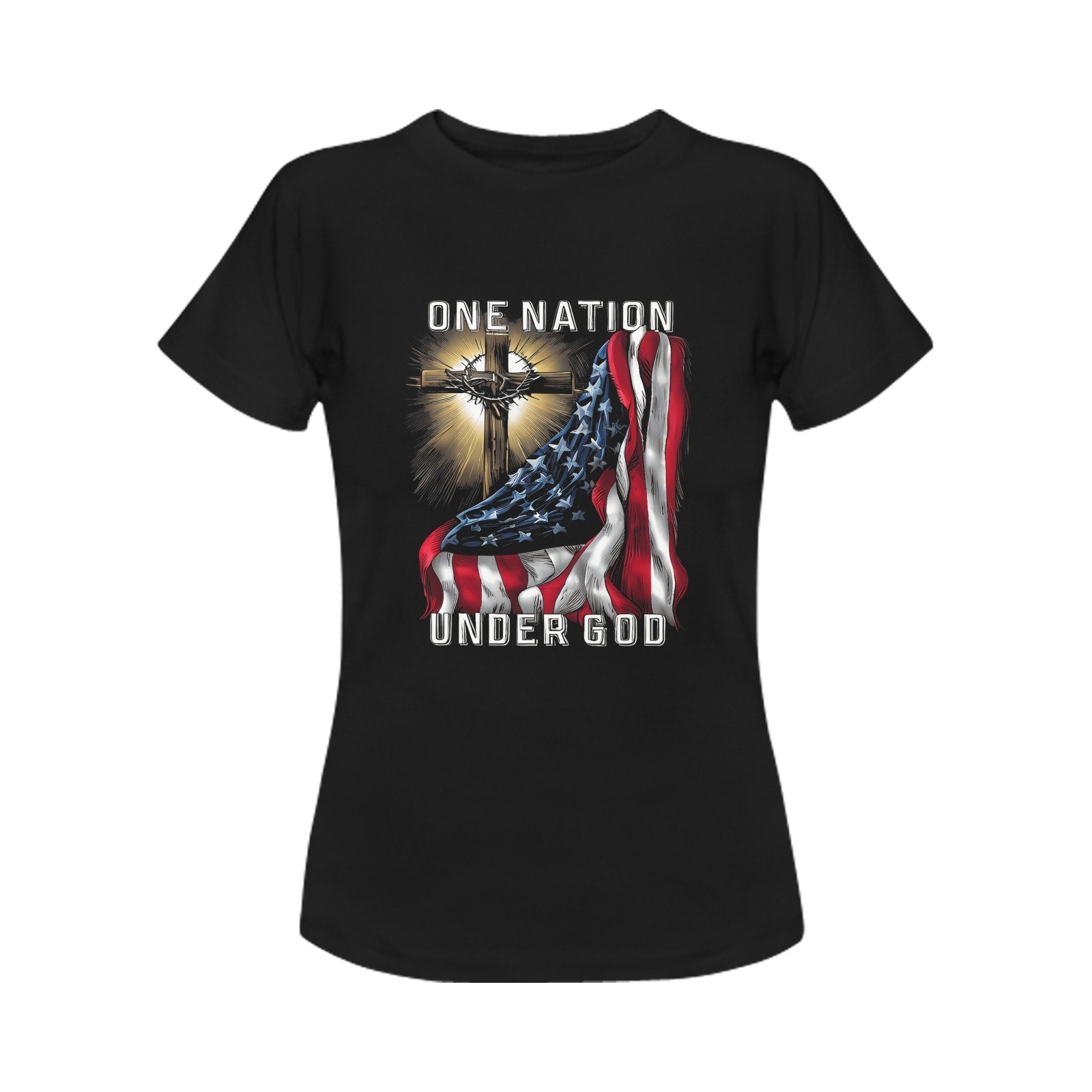 Men’s Christian T-Shirt – Premium Ring-Spun Cotton Faith Graphic Tee - Image 4