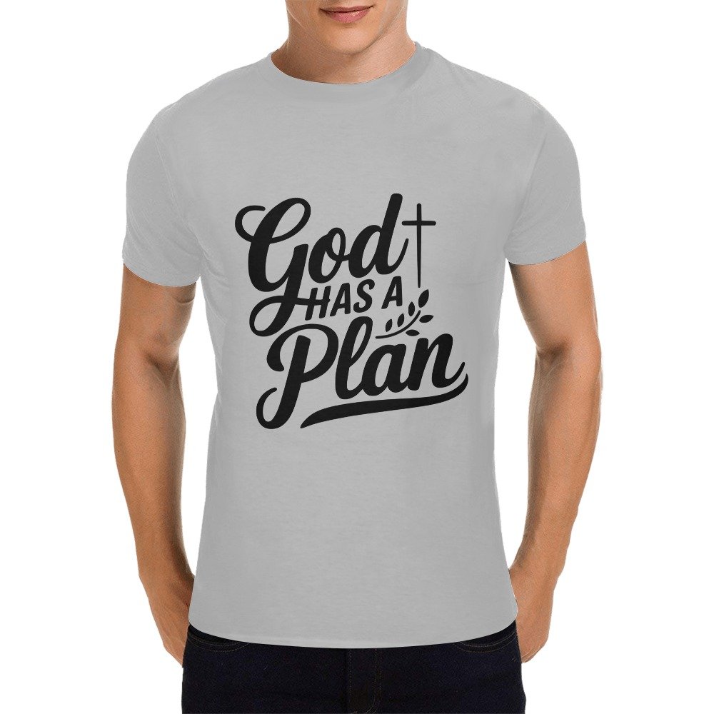 Men’s Christian T-Shirt – Premium Ring-Spun Cotton Faith Graphic Tee - Image 3