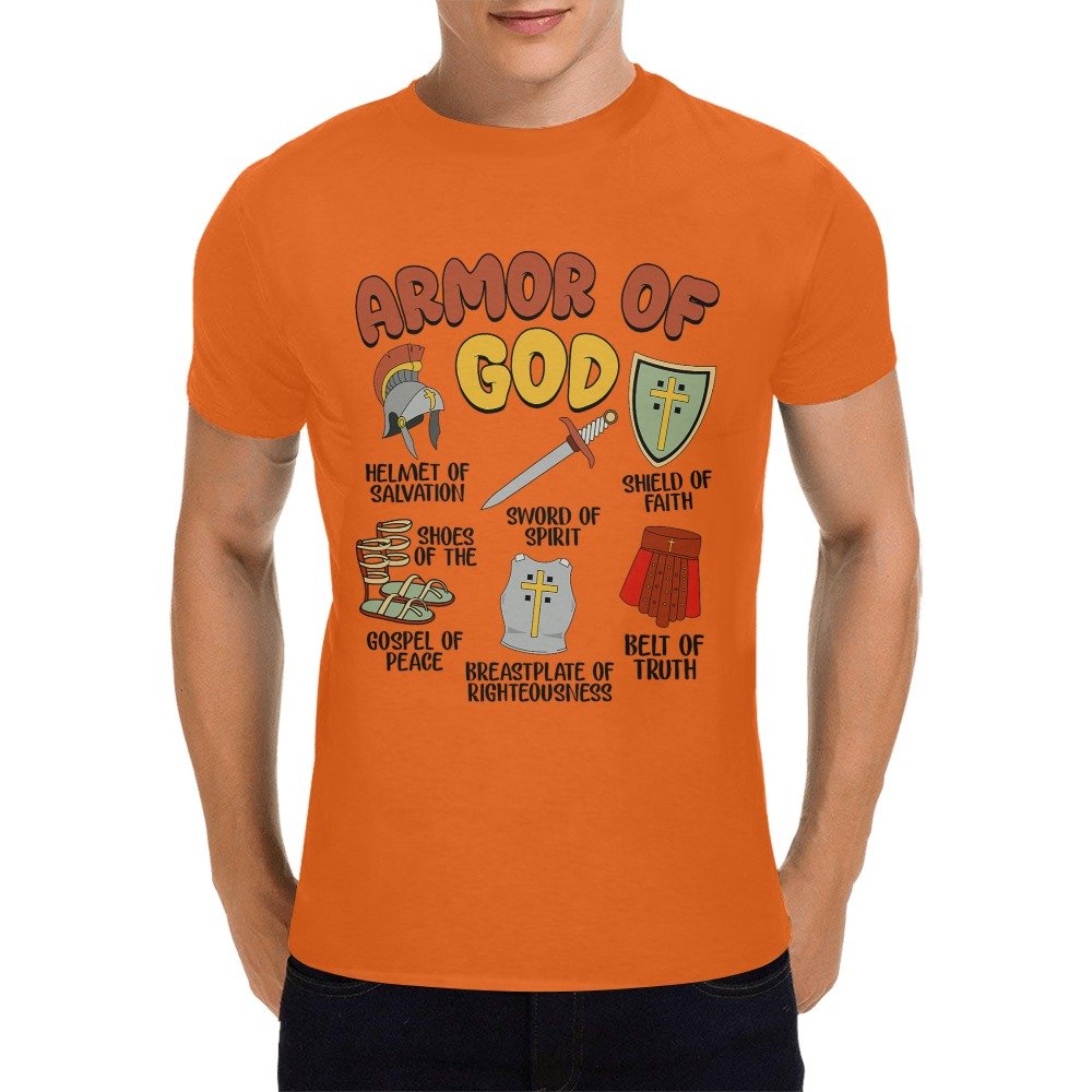 Men’s Christian T-Shirt – Premium Ring-Spun Cotton Faith Graphic Tee - Image 3