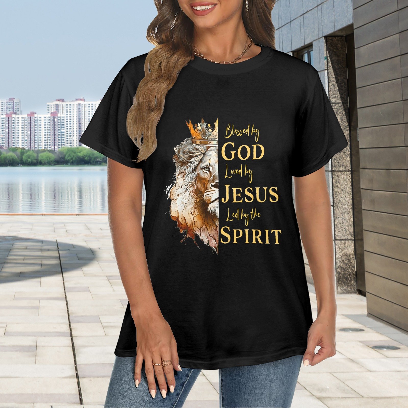 Men’s Christian T-Shirt – Premium Ring-Spun Cotton Faith Graphic Tee