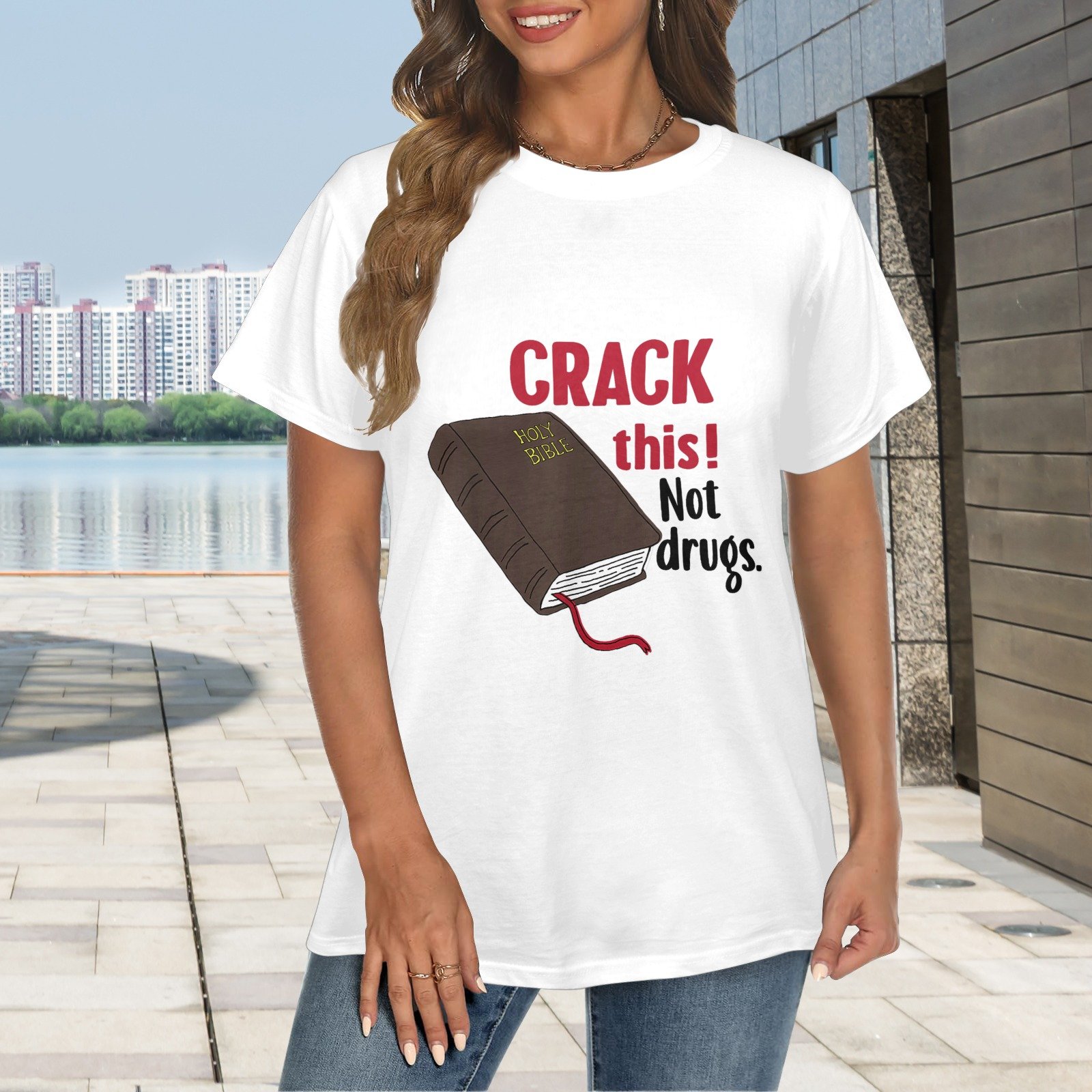 Men’s Christian T-Shirt – Premium Ring-Spun Cotton Faith Graphic Tee