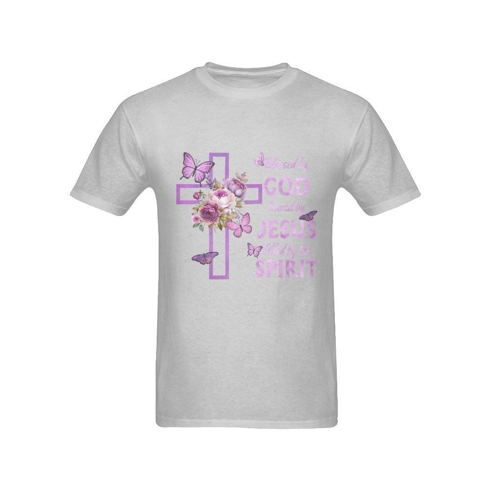 Men’s Christian T-Shirt – Premium Ring-Spun Cotton Faith Graphic Tee