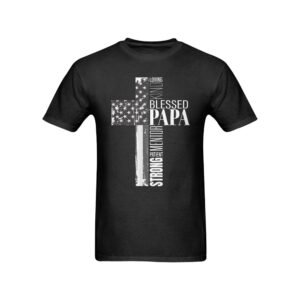 Men’s Christian T-Shirt – Premium Ring-Spun Cotton Faith Graphic Tee
