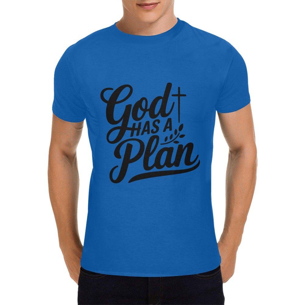 Men’s Christian T-Shirt – Premium Ring-Spun Cotton Faith Graphic Tee - Image 3